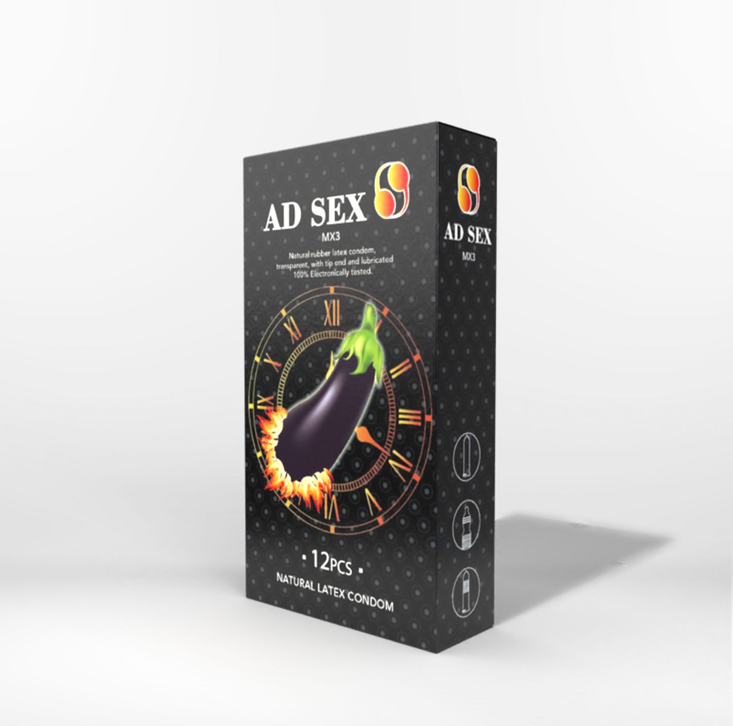 AD SEX Condom - Pack of 12 FREE SAMPLE